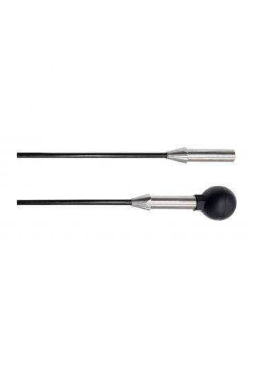 Glasvezelstang 5 m, zwart, ø 9 mm
