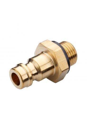 Hoge druk aansluitnippel 1/8"-Bu Ms