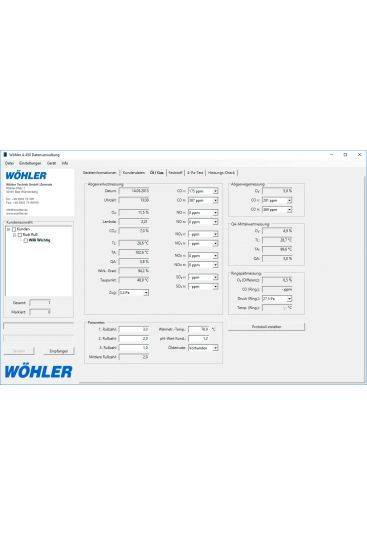 PC-software Wöhler A 450 INT