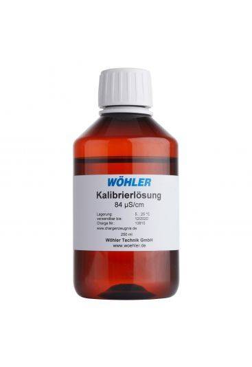 Flacon 250 ml ijkoplossing 84 µS/cm 