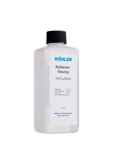Flacon 250 ml ijkoplossing 1413 µS/cm