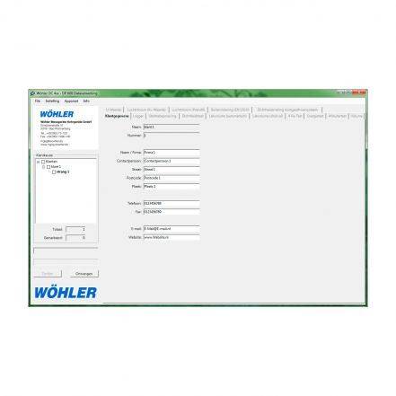 Wöhler PC-software