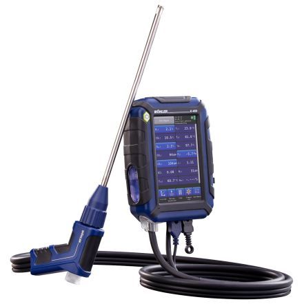 Wöhler A 450 NL rookgasmeter 17 h accu