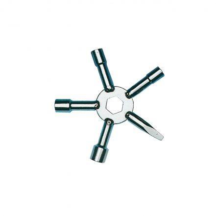 Stersleutel dop vierkant 6, 7, 8, 10 mm