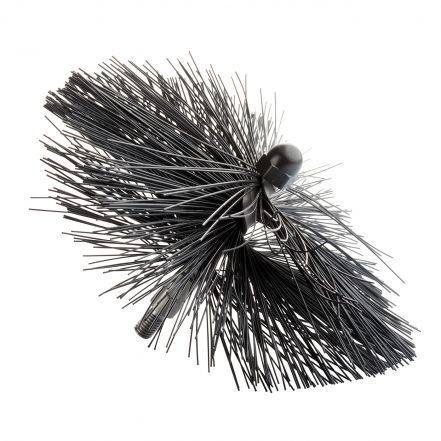 Stootbezem ø 12 cm, Perlon, 2 lagen