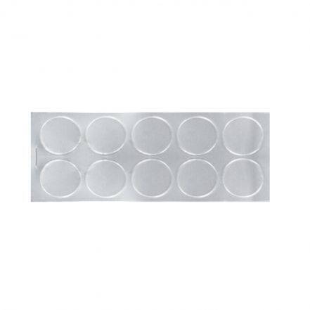 Afdichtetiketten ø 40 mm Alu zelfklevend