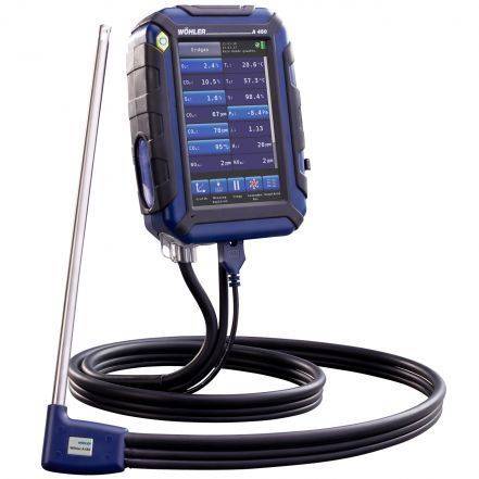 Wöhler A 450 L rookgasanalyse meter
