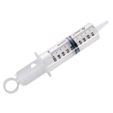 Kunststof injectiespuit 150 ml 