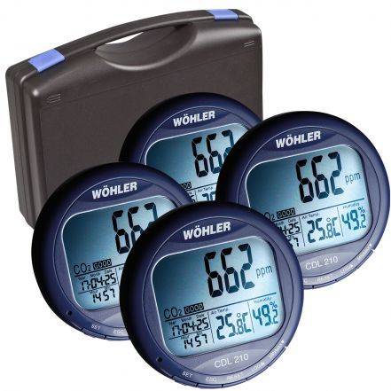 Wöhler CDL 210 CO2-datalogger