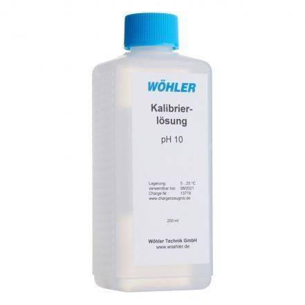 Flacon 250 ml ijkoplossing pH 10