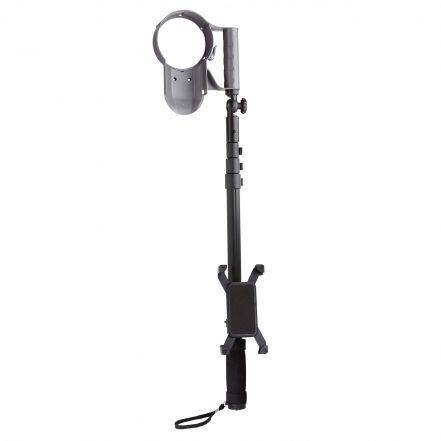 Telescoopstang met smartphonehouder