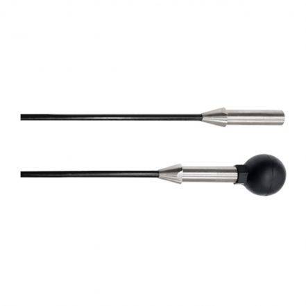 Glasvezelstang 4 m, zwart, ø 9 mm
